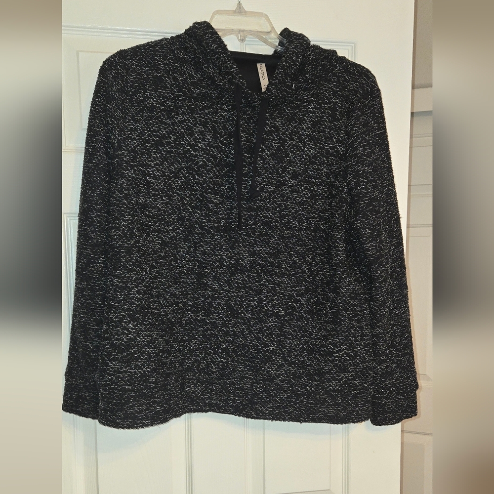 Fabletics Charcoal Hoodie Sweatshirt